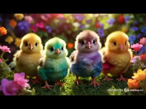 Video Đàn Gà Vui Đùa - Nhạc Thiếu Nhi - Chú Gà Nâu - Chú Gà  Con - Một Con Gà - youtube
