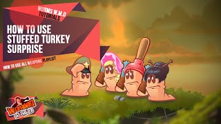 How To Use Stuffed Turkey Surprise | Worms W.M.D #73 #craftedweapons
