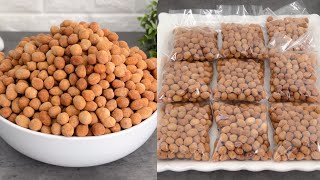 How To Make Commercial Coated Peanut Recipe | Peanut Burger
