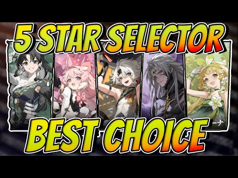 WHICH 5 star should you SELECT in Wuthering waves? BEST Choice