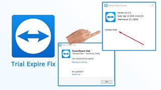 How to Fix TeamViewer trial period expired to Free 100%