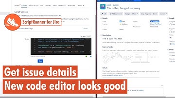 ScriptRunner for Jira - Get issue details