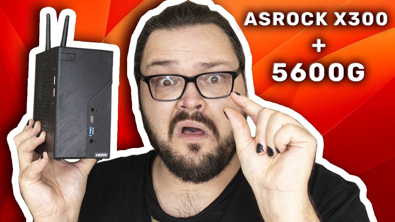 THIS TINY, POWERFUL, BUDGET PC BLEW ME AWAY! | ASRock DeskMini X300 + Ryzen  5 5600G Mini PC