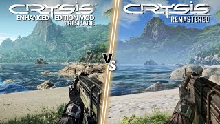 Modded CRYSIS (2007) vs REMASTER (2020) — Direct Comparison | 4K60