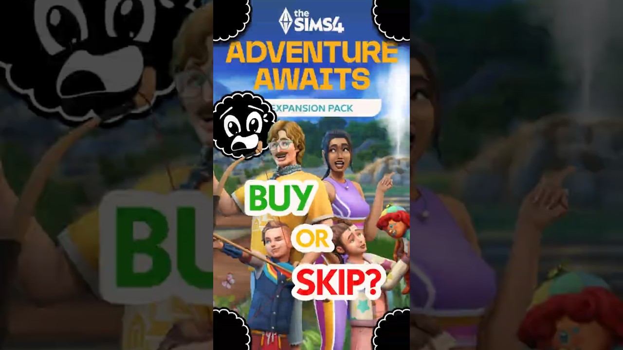 Ещё один набор для Sims 4?! Приключения ждут вас!