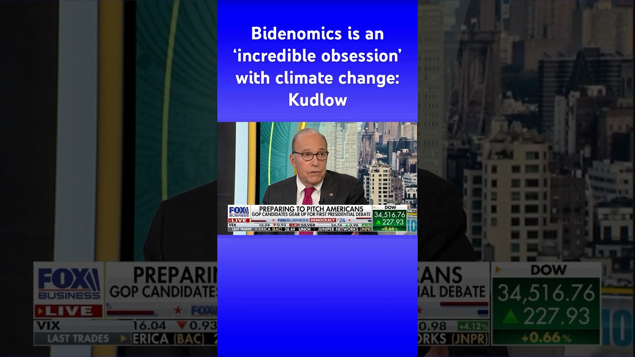 Larry Kudlow gives advice to Joe Biden #shorts