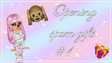 OPENING SPAM GIFTS #1 // tuuli MSP //