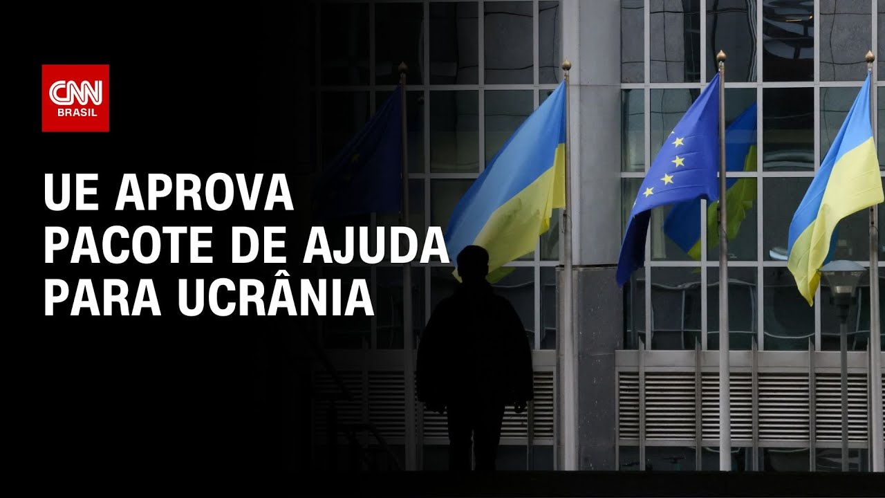 UE aprova pacote de ajuda para Ucrânia | CNN NOVO DIA