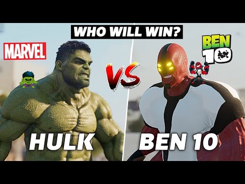 The Hulk VS Ben 10 Four Arms | Epic Battle & Transformations in Real Life | A Short film