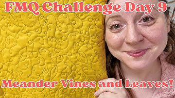 Your New Favorite Free Motion Quilting Design! Step by Step FMQ Tutorial!