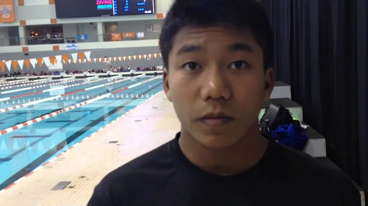 Jordan Windle talks about synchronized diving