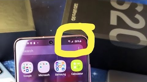 How to Show Battery Percentage % Sign on Galaxy S20, S20 Plus & S20 Ultra