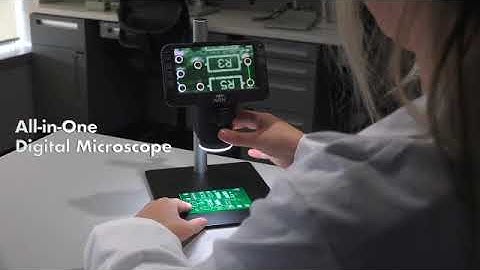 26700-220-MNT, Mighty Scope ClearVue Digital Microscope 8x-25x With Post Stand