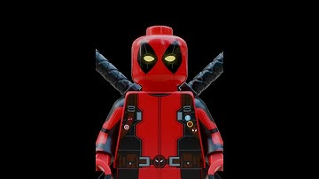 Deadpool Rig Test | Lego Blender Animation #lego #deadpool #blender #3danimation #legoanimation