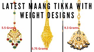 Maang Tikka Designer Collection With Weight || Latest Papidi Billa Designs
