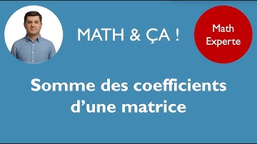 Somme des coefficients d