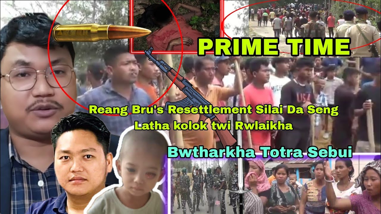 Silai Da Seng twi Rwlaikha Reang Bru's Resettlement Bai Amchai luku | Bwtharkha Totra Sebui | Gomati