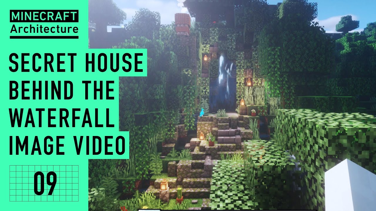 minecraft waterfall base build minecraft waterfall base build