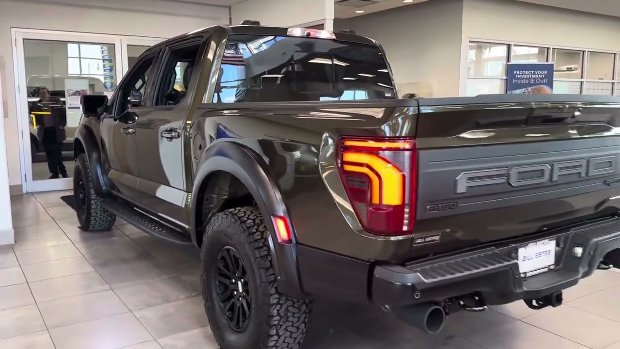 2024 Ford F-150 Raptor Crew Cab 4X4 Shelter Green 