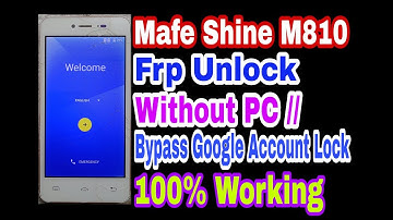 Mafe Shine M810 Frp Unlock Without PC//Bypass Google Account Lock  100% Working By Tech Babul