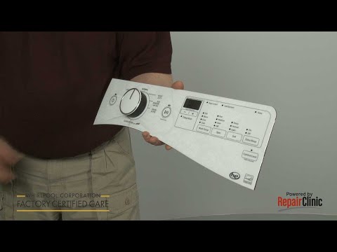 Washer Control Panel Assembly Replacement - Whirlpool Model #WFW72HEDW0
