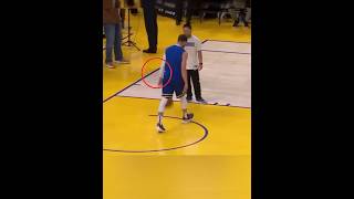 Steph Curry SHOCKS The World By Checking The Floor 😯 #shorts #shortsvideo