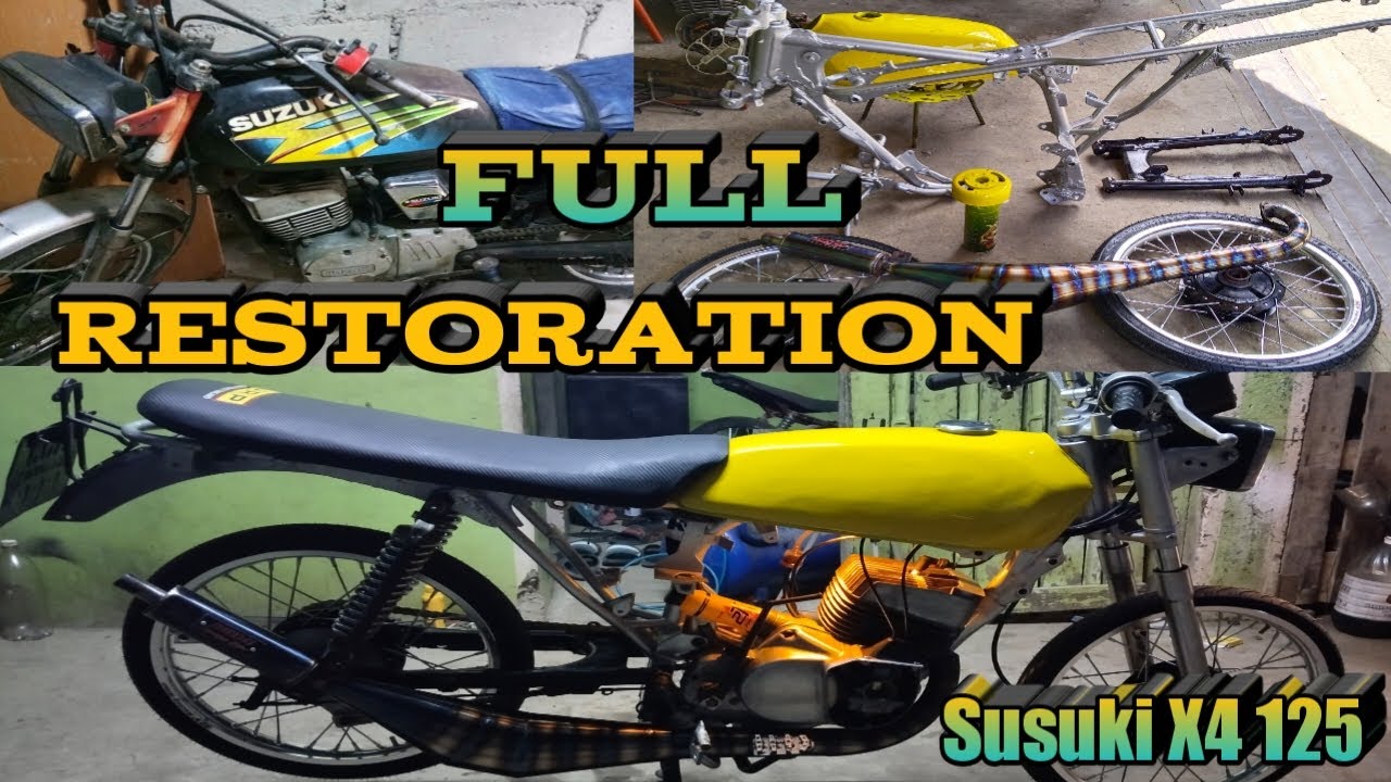 Full Restoration susuki X4 125..