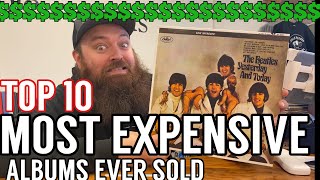 TOP 10 Most Expensive Vinyl Records EVER!