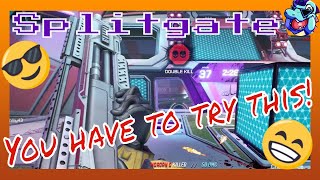 SPLITGATE IS SO MUCH FUN!-Splitgate Beta First Impressions & Gameplay