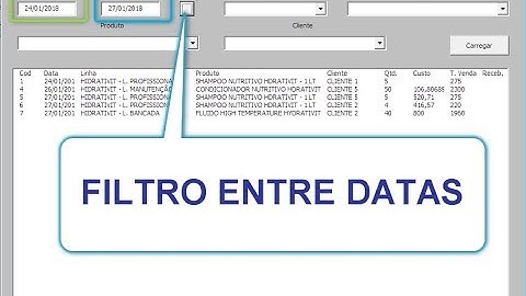 Controle de Estoque com Excel - Filtro ENTRE DATAS em Listbox VBA - Aula 19