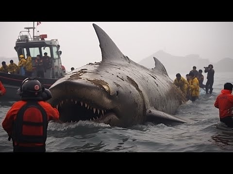 Видео: Гигантские Монстры Акулы Снятые на Камеру