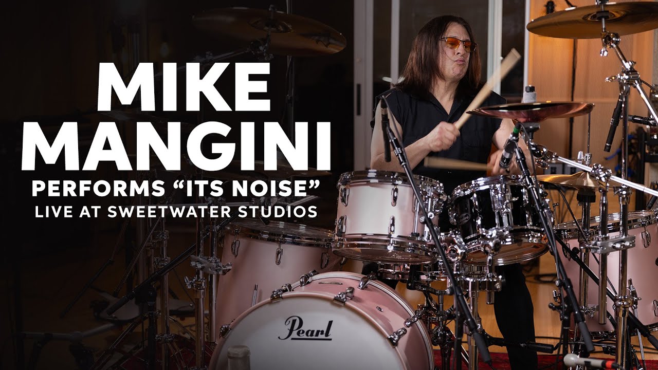 Mike Mangini Performs “Its Noise” Live at Sweetwater Studios