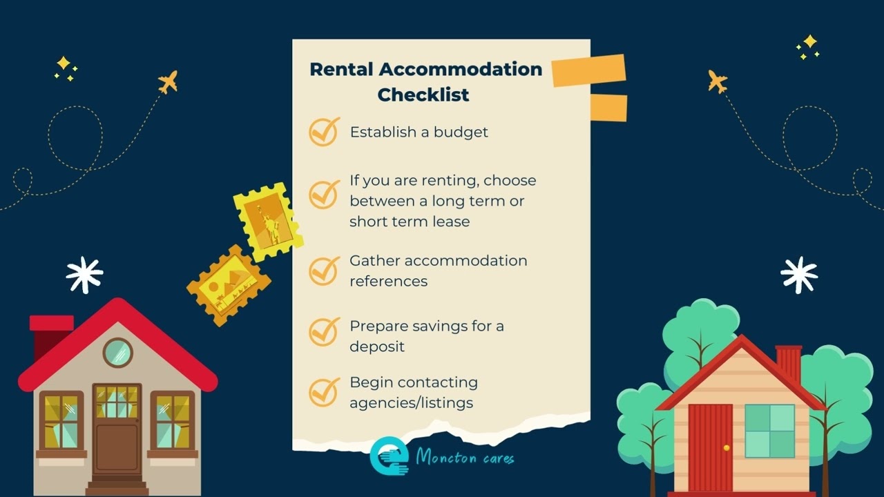 How to get an accommodation in Moncton - Newcomers