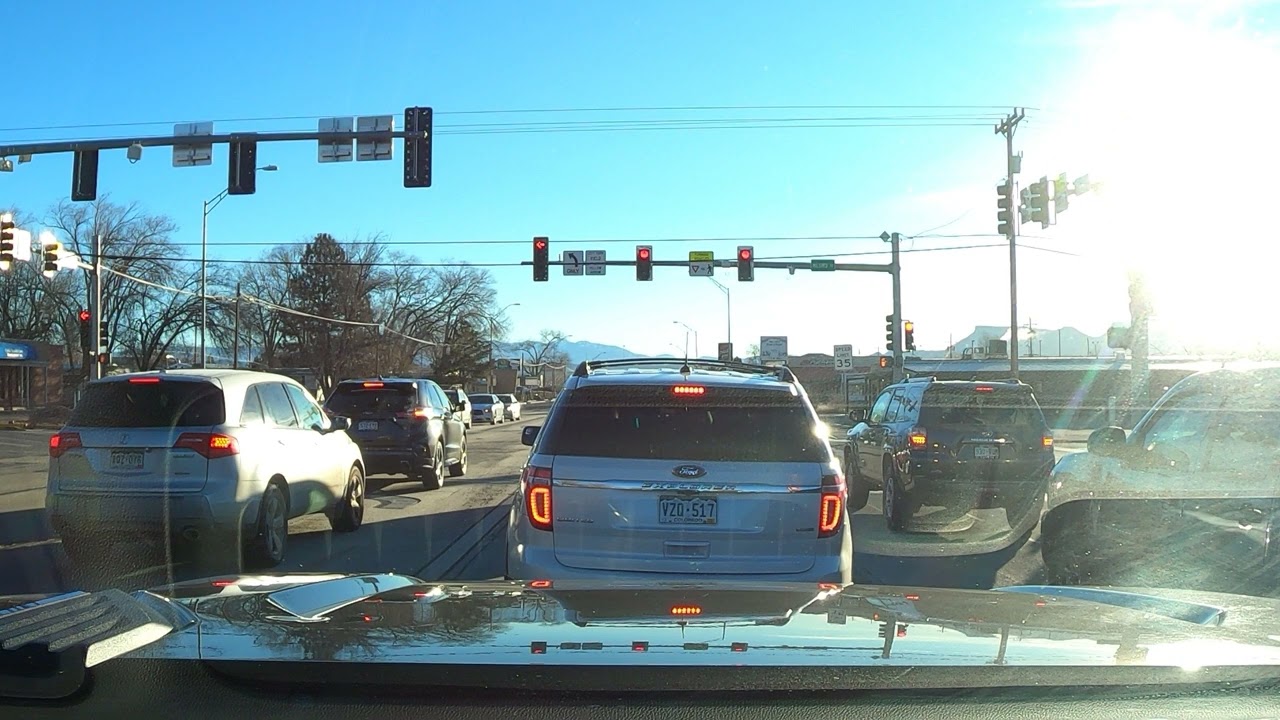 Driving through Cortez Colorado.  Memory lane!
