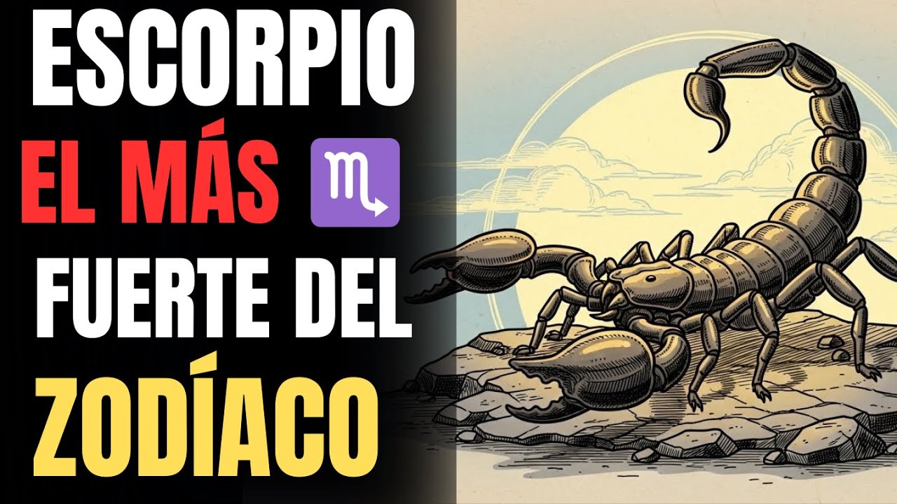 ¿Por qué ESCORPIO ♏ es el GUERRERO más fuerte del zodiaco? El signo que nunca se rinde