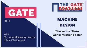 L5: Theoretical Stress Concentration Factor | Machine Design | Design for Static and Dynamic Load