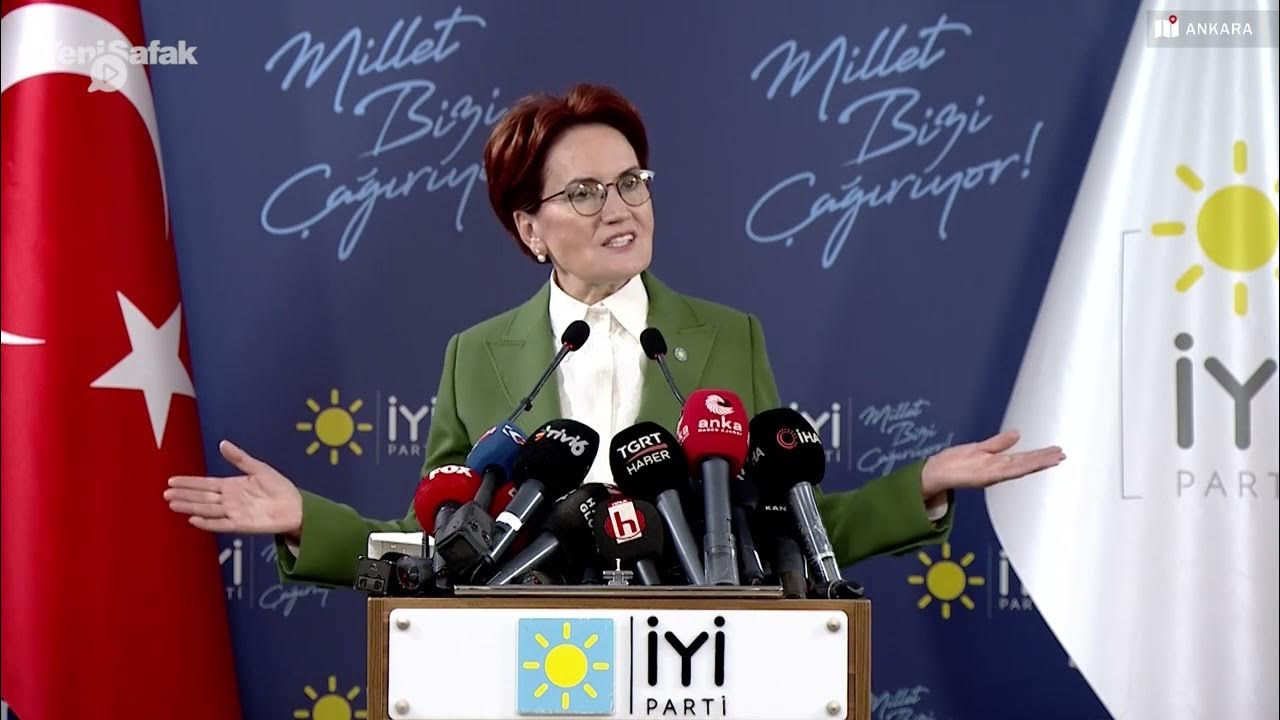 Meral Akşener Altılı Masa'yı dağıttı - YouTube