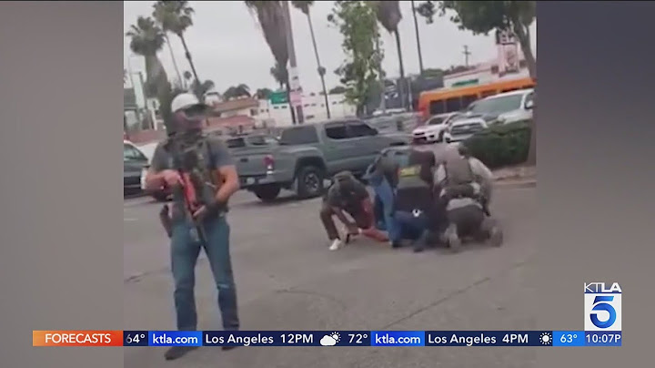 American citizen detained in Hollywood immigration raid