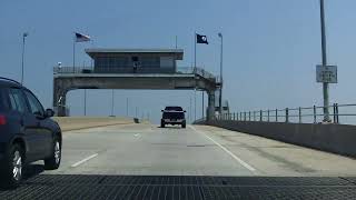 George Coleman Memorial Bridge northbound [2020 Archive Video]