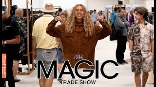 ‘Mid90s’ Star Olan Prenatt Visits The MAGIC Show Brands