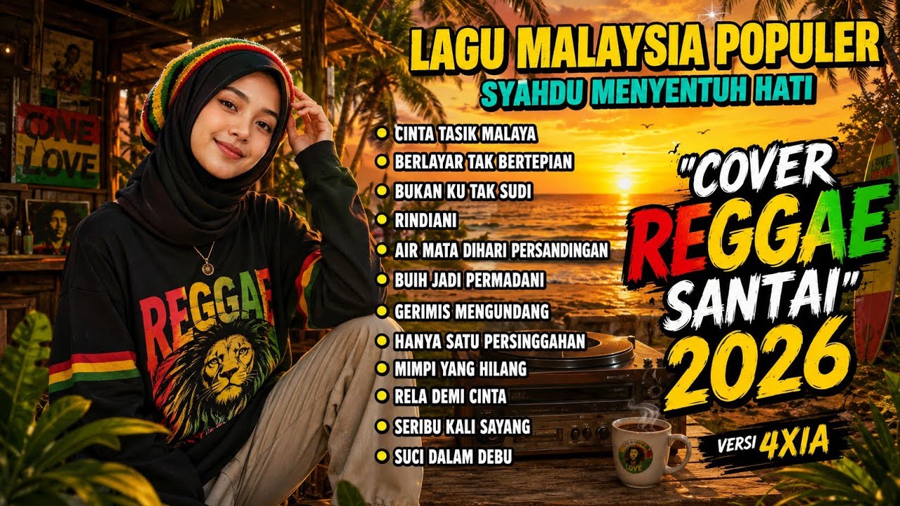 Lagu Malaysia Populer 2026 🌴 Cover Reggae Santai Paling Enak Didengar | Syahdu Menyentuh Hati