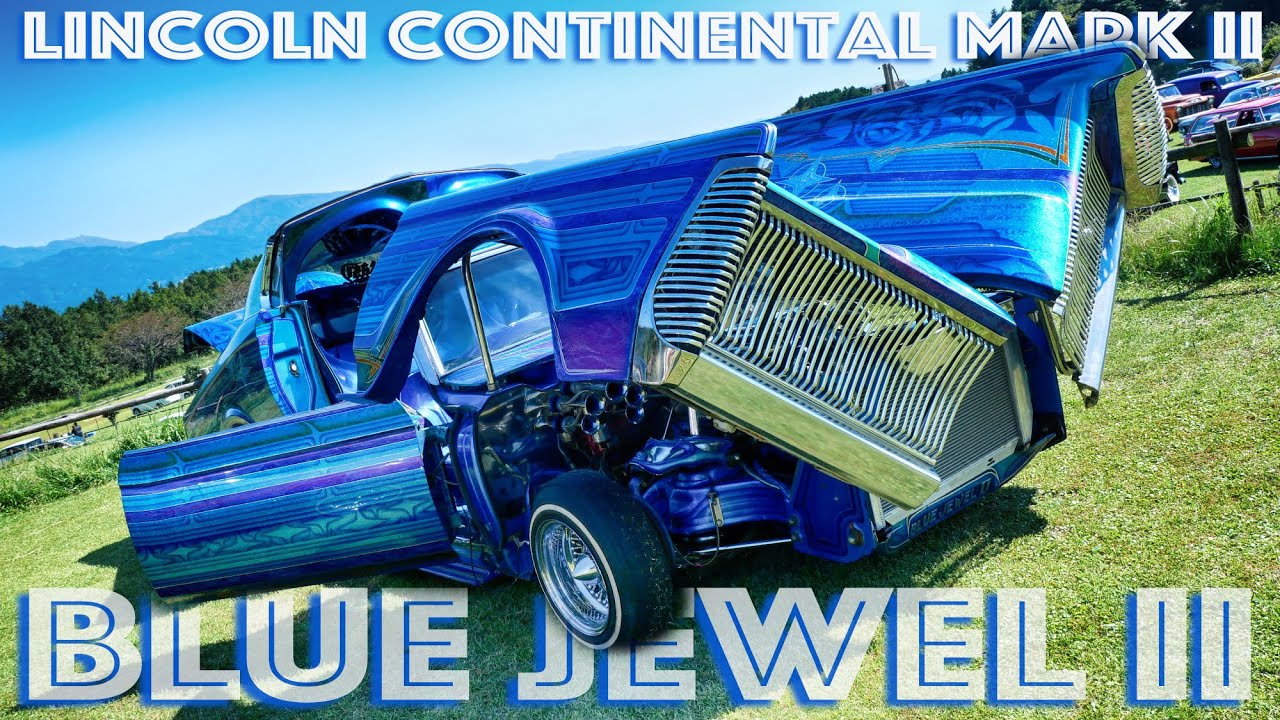Lincoln Continental Mark III 1971 Custom Car BLUE JEWEL II
