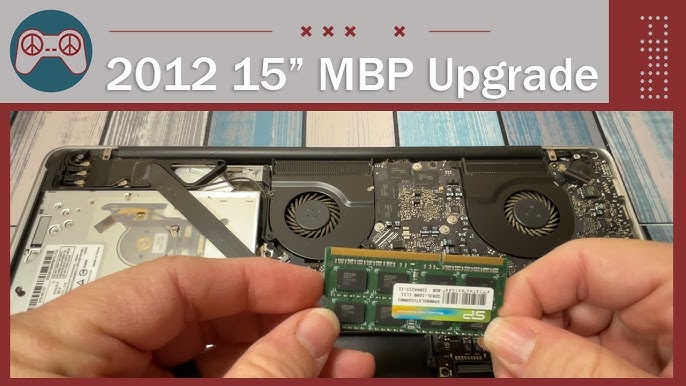 Korea Lavet en kontrakt Finde på 2012 Macbook Pro 13" A1278 RAM Upgrade - YouTube