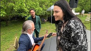 Amy Lee and Troy performing - Follow Your Arrow (KaceyMusgraves Cover at Beth Wilson’s Wedding Party