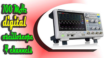 Best Siglent SDS1104X E 100 MHz digital oscilloscope 4 channels standard decoder on Amazon USA