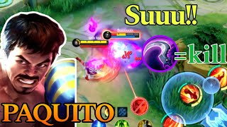 PAQUITO 2ND SKILL COMBO TO COUNTER GLOBAL VALIR IN SOLO RANK | PAQUITO GAMEPLAY | MLBB