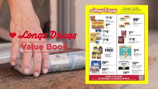 Great deals at Longs Drugs 2/6 - 2/12 Value Book