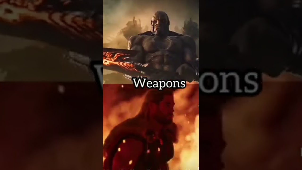 Rune King Thor vs True Form Darkseid 