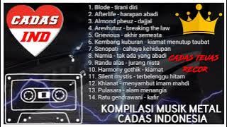 full kompilasi musik metal Indonesia || CTR - CADAS TEUAS RECORD || underground