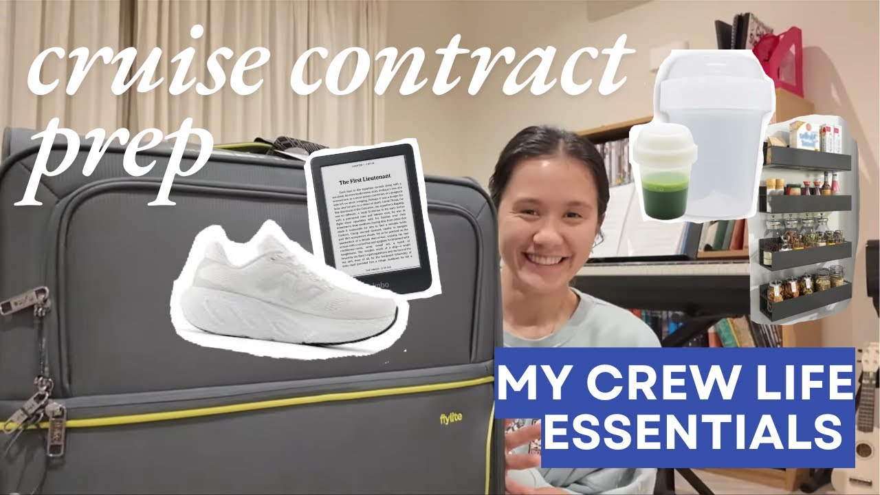 Cruise Ship Crew Haul: My Essentials for My 2nd Contract (Sports Staff)